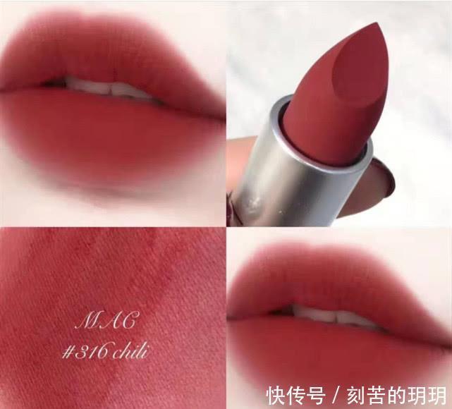 6只mac子弹头最火的口红,新手入门级口红首选,显白到哭泣