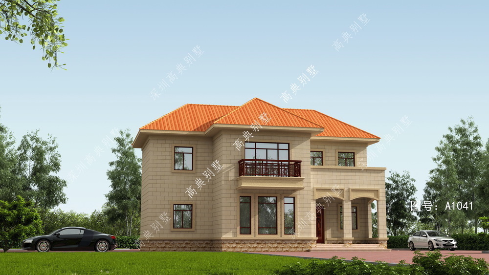 两层|欧式两层别墅,成本实惠,是值得盖的好房子。