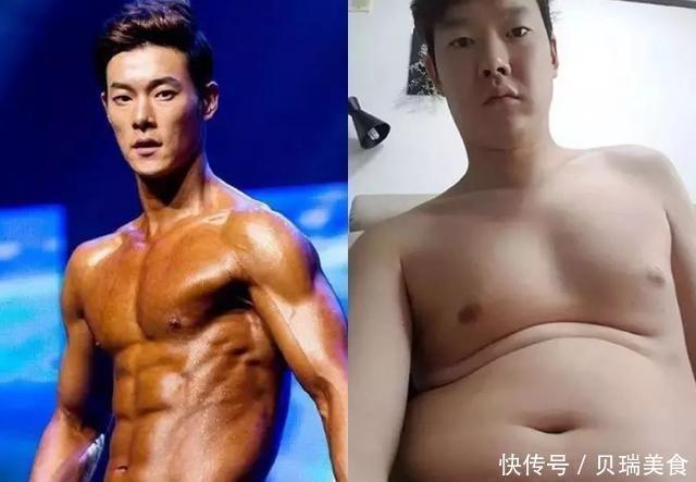 健身|身高1米9的健身肌肉男停练3年后，身材还不如普通人