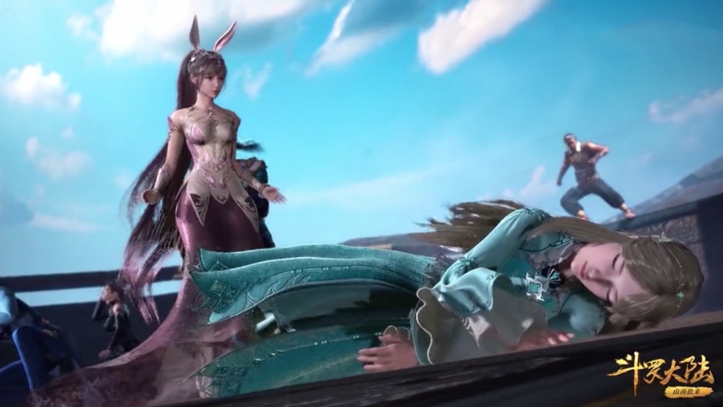 七怪|斗羅大陸：七怪坐船前往海神島，唐三和小舞月下撒狗糧