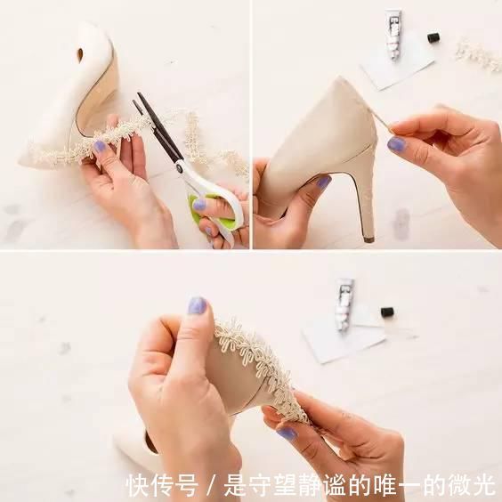 blingbling 旧鞋千万别扔,这样改一改,比新买的还漂亮一百倍!