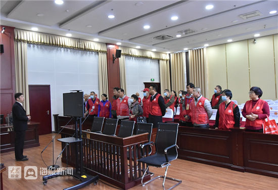 淄博高新区法院|志愿者走进淄博高新区法院 “零距离”感受法治氛围