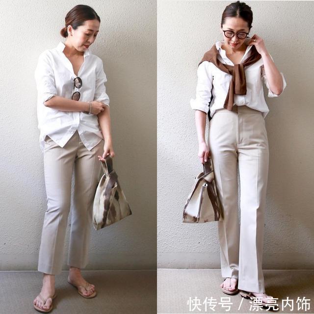 50岁女人别总穿一身黑了,不妨试试这样穿,显白还减龄