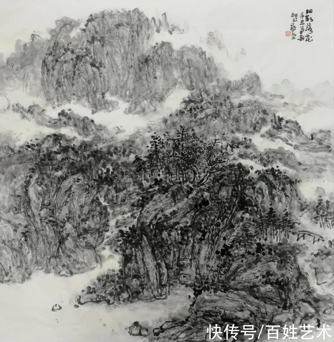 佳胜|象外幽——栖山蔡亮辛丑三月学画散记