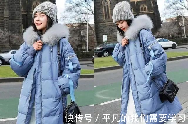 冬季 冬季穿羽绒服最怕显胖,试试这四个“年轻款”,有气质还减龄显瘦!