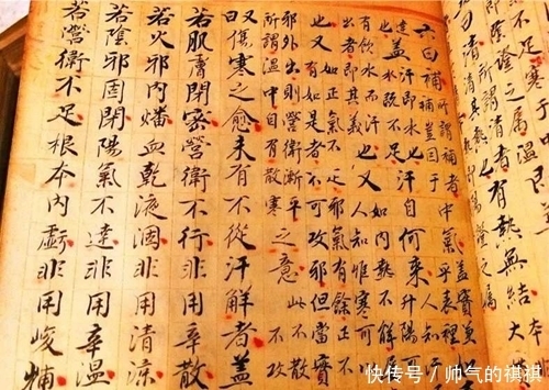 清朝太医的手稿曝光,这字体让现代人汗颜,远胜很多书法家