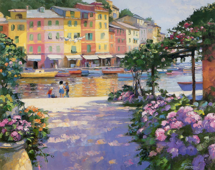 Behrens&美国著名的调色板刀画艺术家Howard Behrens 作品欣赏