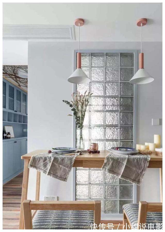 阳台|67㎡薄荷蓝小宅，阳台改榻榻米，卧室增加休闲区，设计太亮眼了！