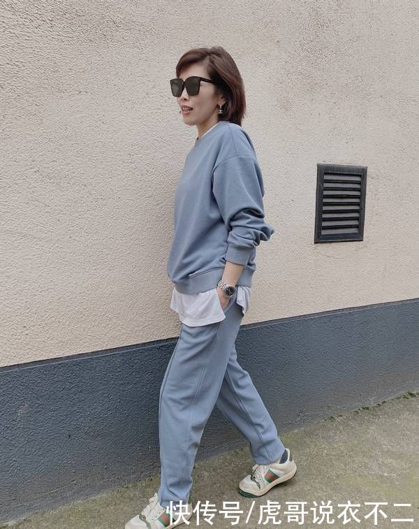 微胖女人早春穿搭范本，拯救“假胯宽”，照着穿显瘦又优雅