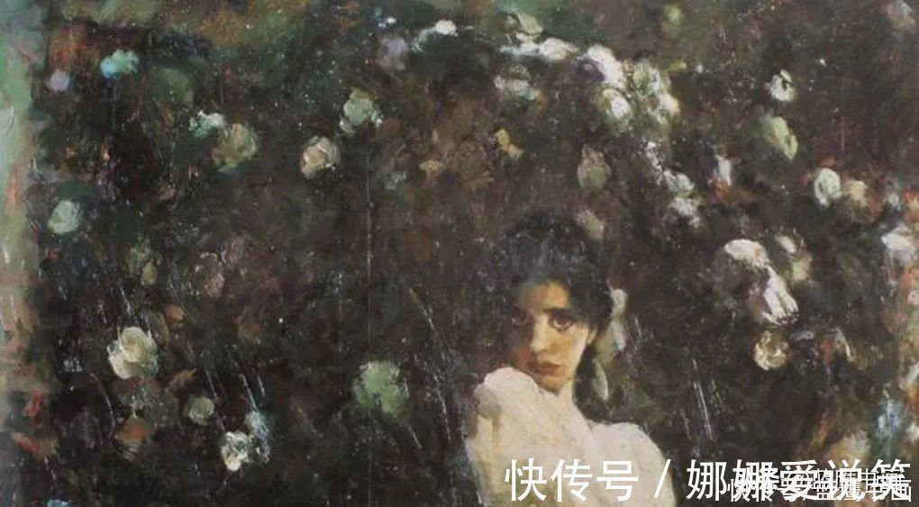 何多苓|她以妻子为模特,创作出了唯美的绘画作品,才子佳人却遗憾分手