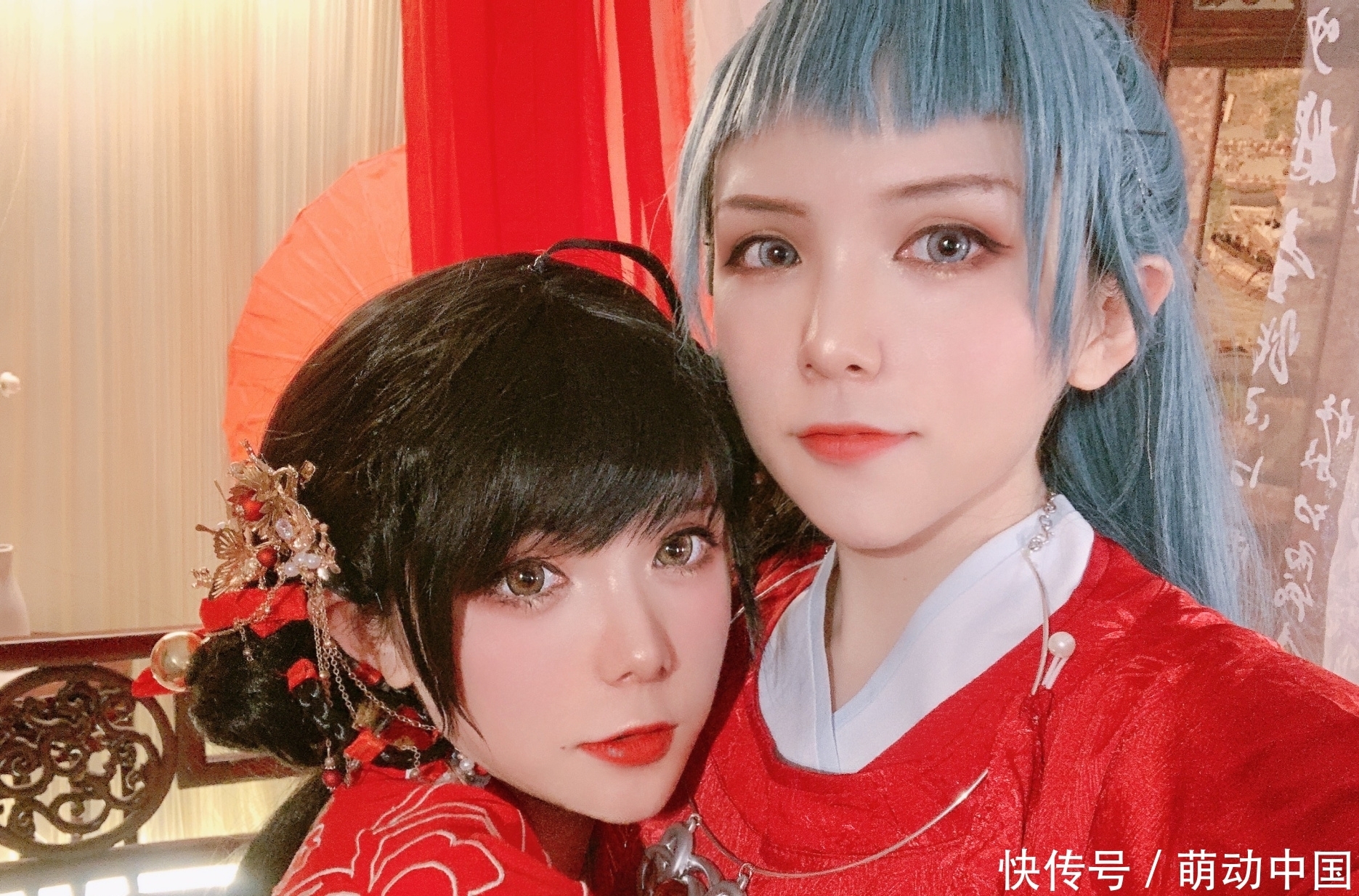 阿巳與小鈴鐺|阿巳與小鈴鐺cos,阿巳又萌又帥,看到小鈴鐺心動了