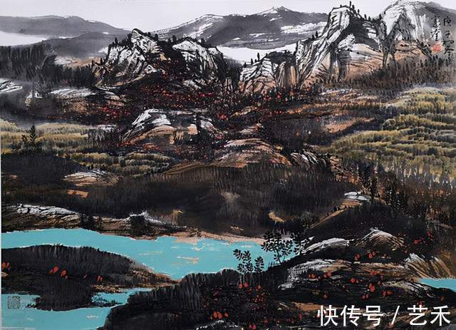 中囯|庆中秋,迎国庆,德艺双馨书画家孟宪奎专题报道