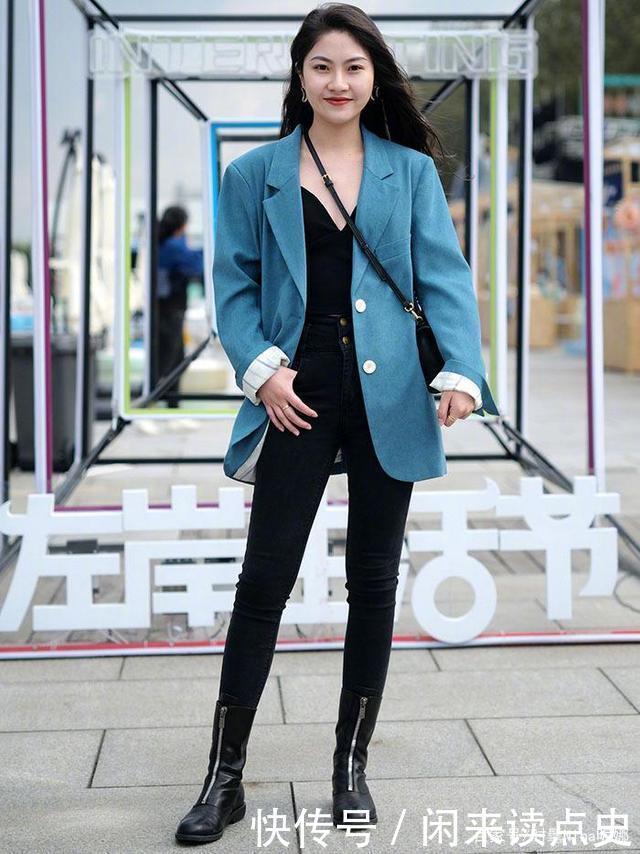 风衣外套不“受宠”了,今秋流行“小西装”,时尚潮人都在穿