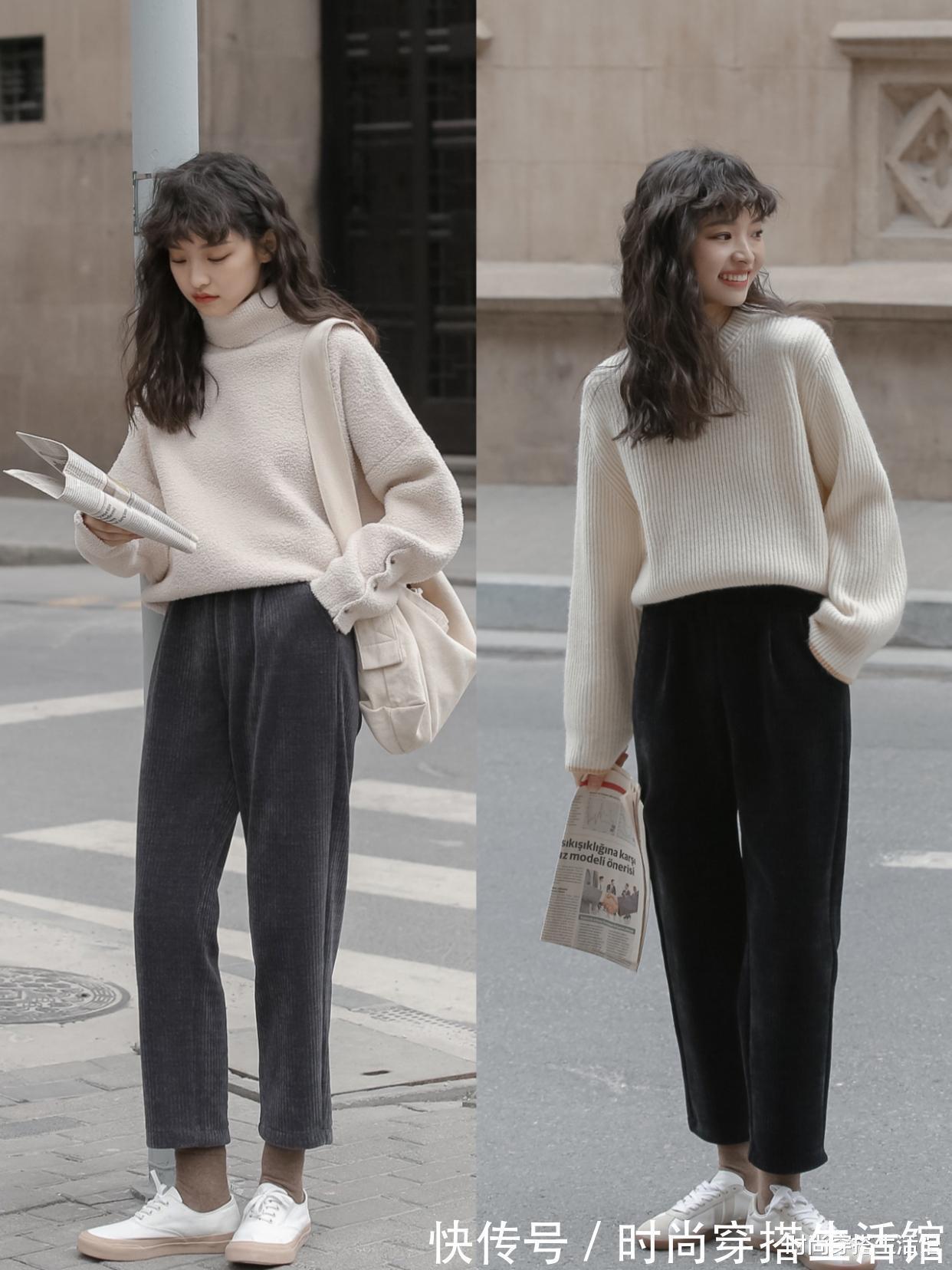 紧身裤 忽然发现,今年火了一种裤子:叫“加绒裤”,时髦保暖,谁穿谁美