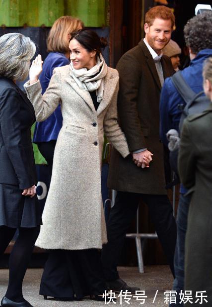 梅根不当王妃后一样高贵,穿灰色大衣配阔腿裤,气质惊艳太美了