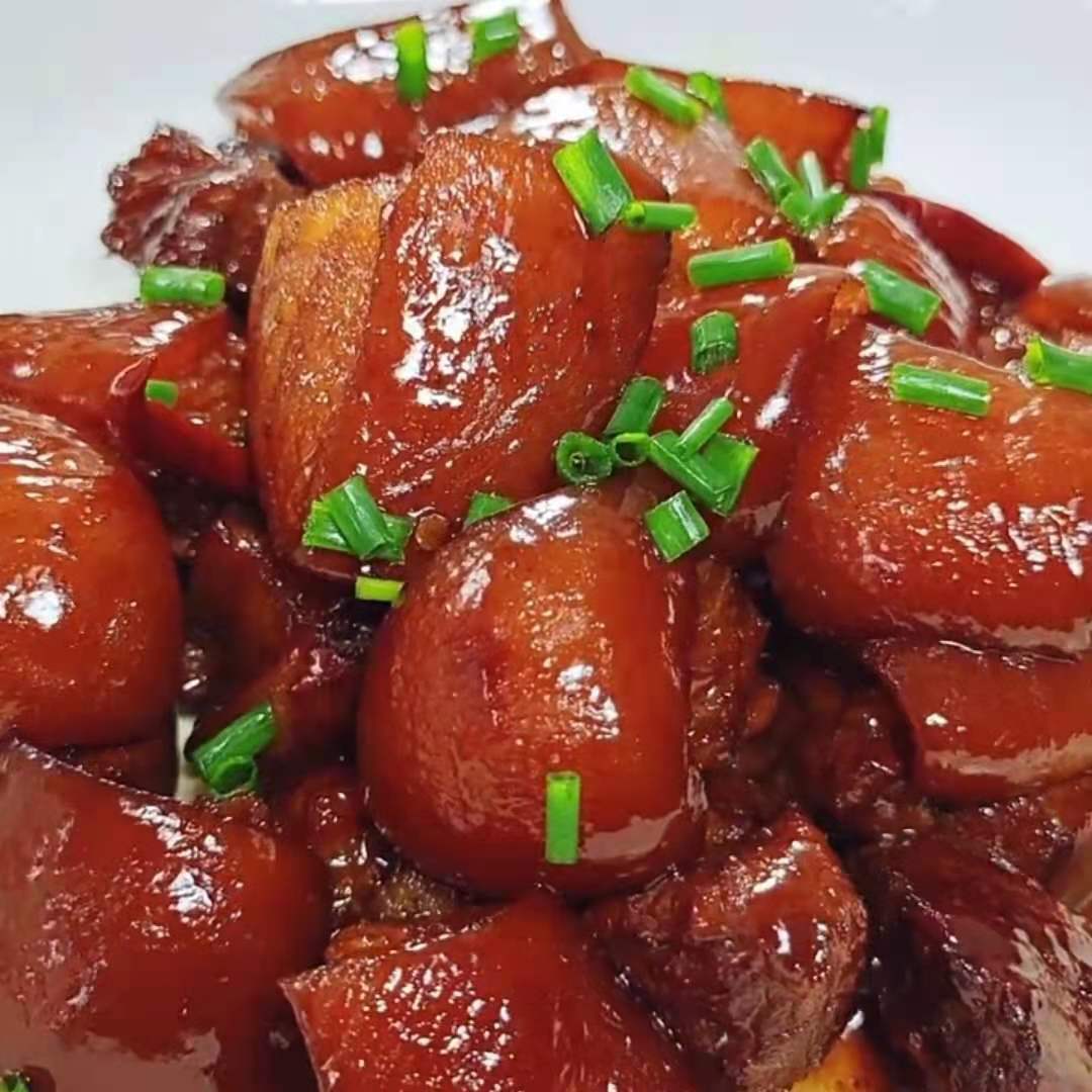 蒜苔炒肉沫|教大家做美味的家常菜，红烧肘子肥而不腻，家人喜欢