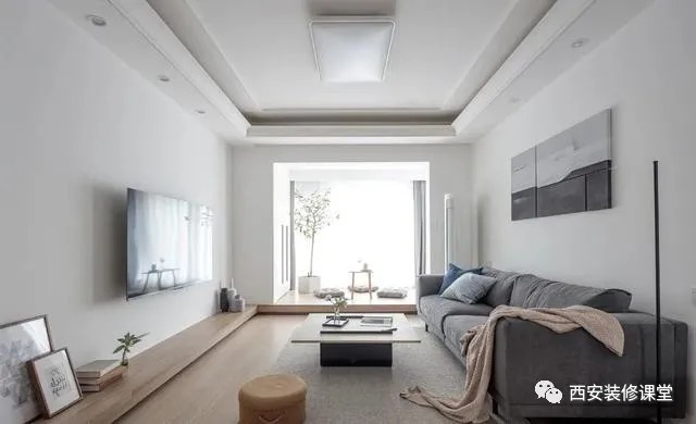 移门|百平三室两卫,拆除墙体让南北通透