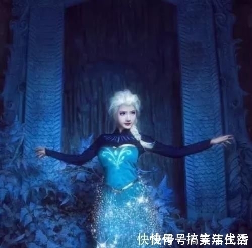 艾莎|大学生cos艾莎,本以为会很失望,看到成品没想到惊艳了