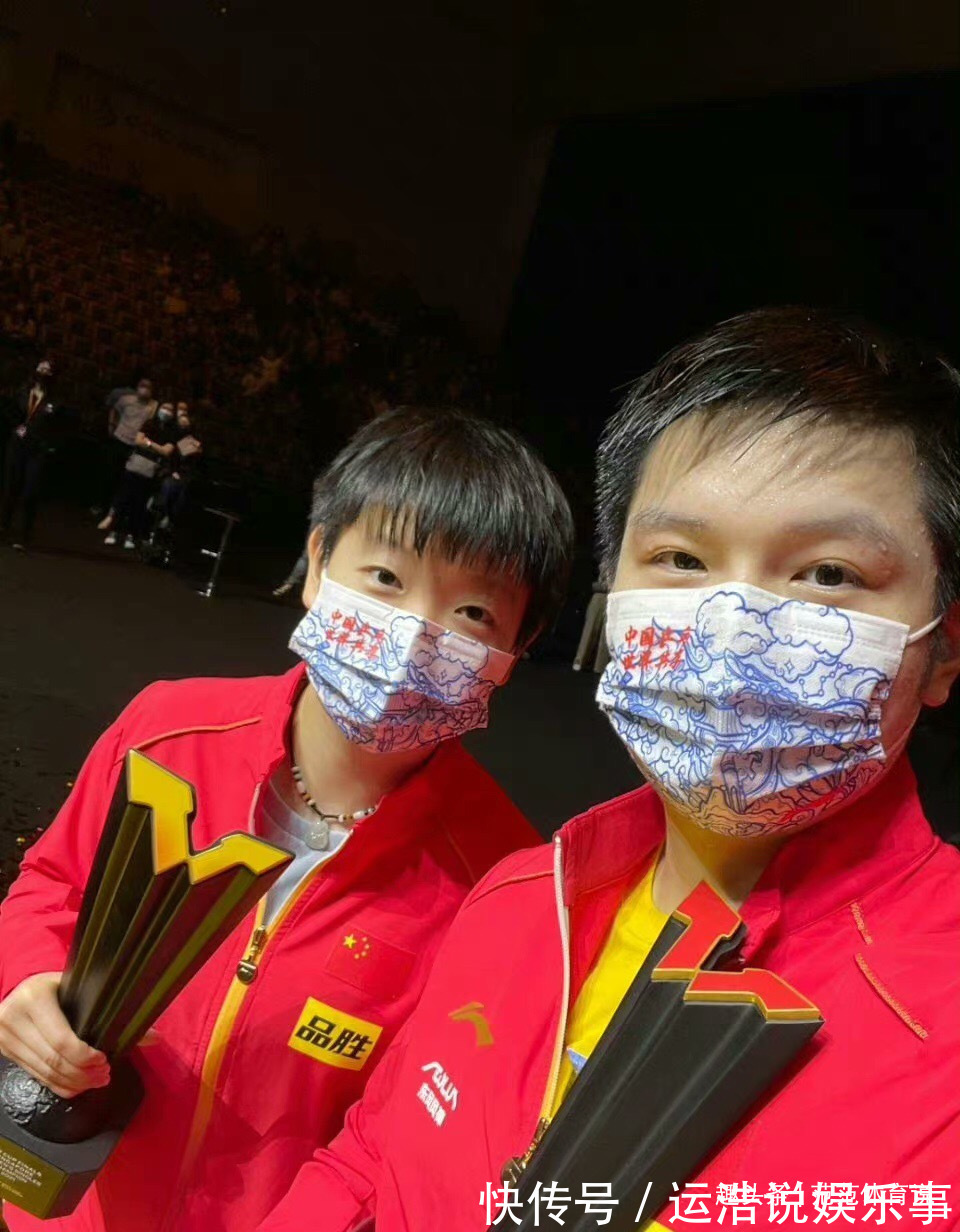 王艺迪|辛苦!孙颖莎大小赛全勤+792天未输外战,两大冠军同台一幕太可爱
