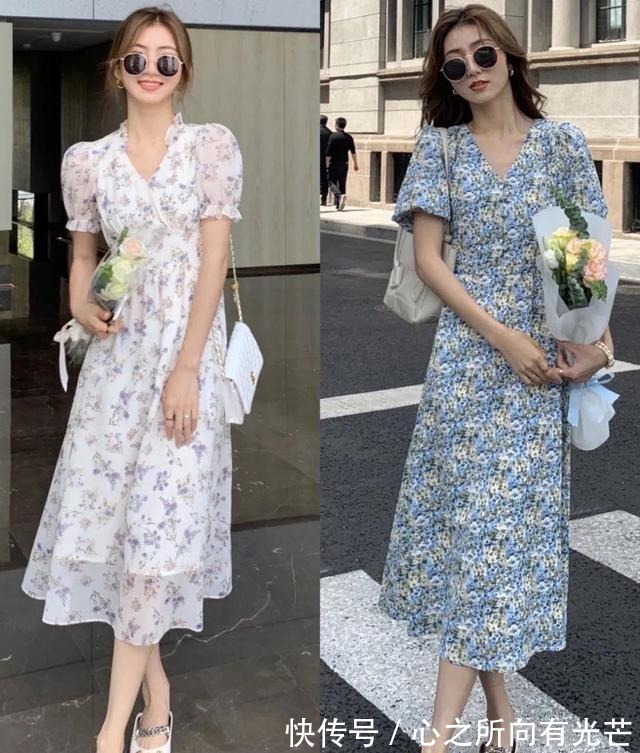 减龄 容易显老的“碎花裙”,怎么穿才能减龄又洋气!