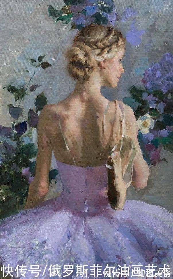 沃斯特雷佐娃!俄罗斯画家阿纳斯塔西娅·沃斯特雷佐娃漂亮油画作品欣赏