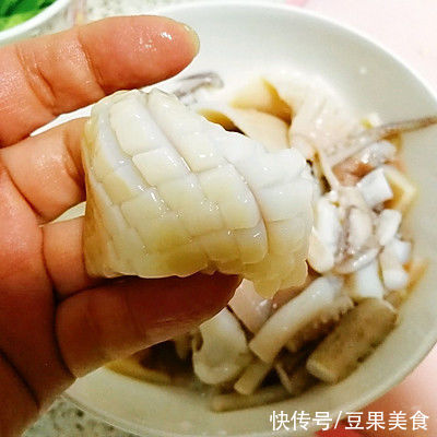 好吃的爆炸的家常炒鱿鱼,没有它我就不吃饭