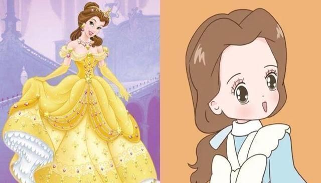 贝儿公主|当迪士尼公主变洛丽塔,花木兰清秀美丽,白雪公主俏皮可爱
