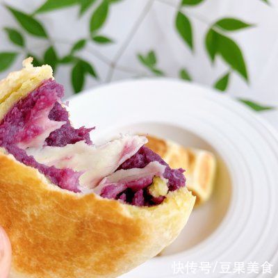 教程|百吃不腻的「缤纷下午茶」 虎皮饽饽-紫薯仙豆糕教程