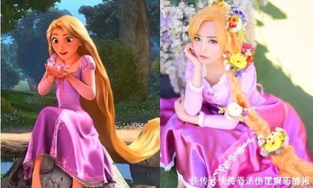 茉莉公主|虽说同样是COS迪士尼公主,但是相比起来我更喜欢国人版的
