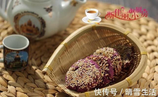 芝麻|教你用糯米粉做6种点心，香甜软糯几天不吃就会想，平底锅就能做