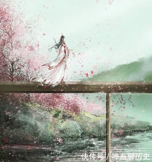 桥头|《天官赐福》温暖人心的四季图,怜怜桥头漫步,花花撑伞等候!