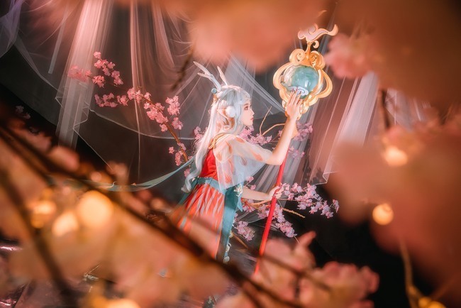 神鹿|cos:瑶-遇见神鹿,林中的小可爱