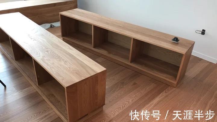 置物架|套内74㎡的样板间,买来做一家三口的新房!双L型的柜体,超可爱