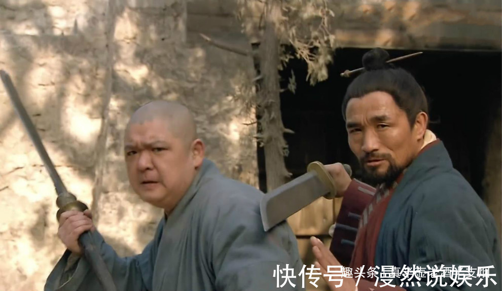 古本水浒传@把晁盖引入埋伏圈的两个僧人,一个叫做鲁智深,一个名唤行者武松