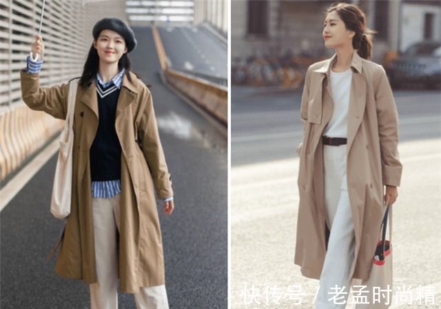 风衣|穿风衣时,瞧下面潮人,这样穿是有多时髦