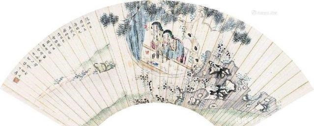 扇面|陆小曼20幅扇面作品 值得收藏!陆小曼20幅扇面作品 值得收藏!