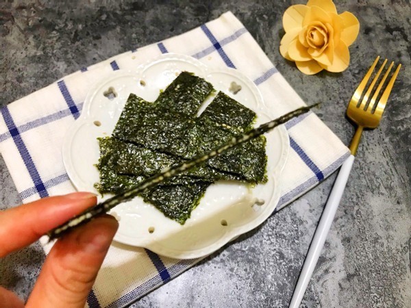 麦芽糖|海苔自己在家也能做了，加了芝麻，香味十足