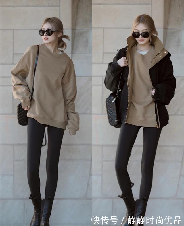 单品 秋冬穿搭不一定“臃肿”!照着这么穿显苗条,又飒又酷又有型