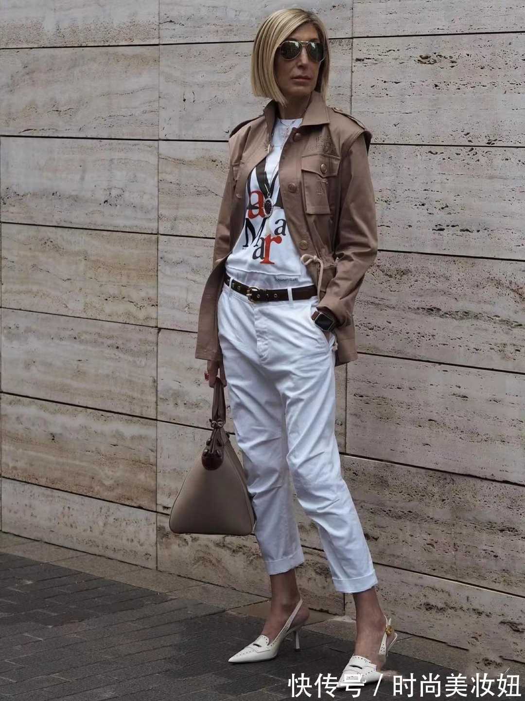 女性们 可以从30岁穿到60岁的搭配,简洁高级又洋气,照穿气质爆棚