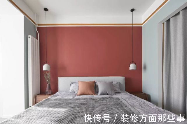 收纳|53㎡简约风小户型,丰富的色彩+拱形门洞设计,让家更活泼有格调!