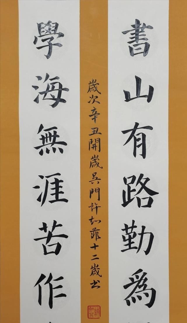 柳楷#他是一位将楷书写到极致的12岁孩子,专家:有形无神,没有价值