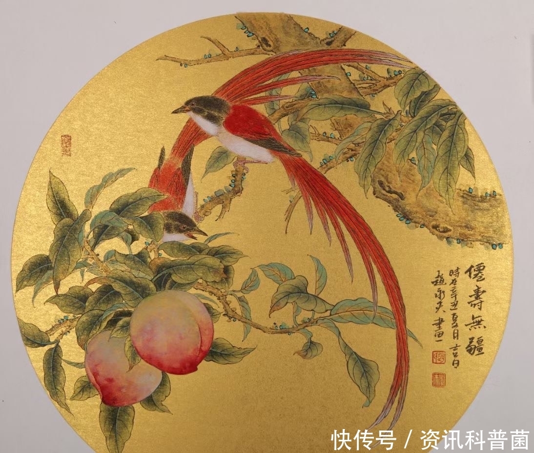 花鸟画|画坛才子赵永夫花鸟画作品，第十七期