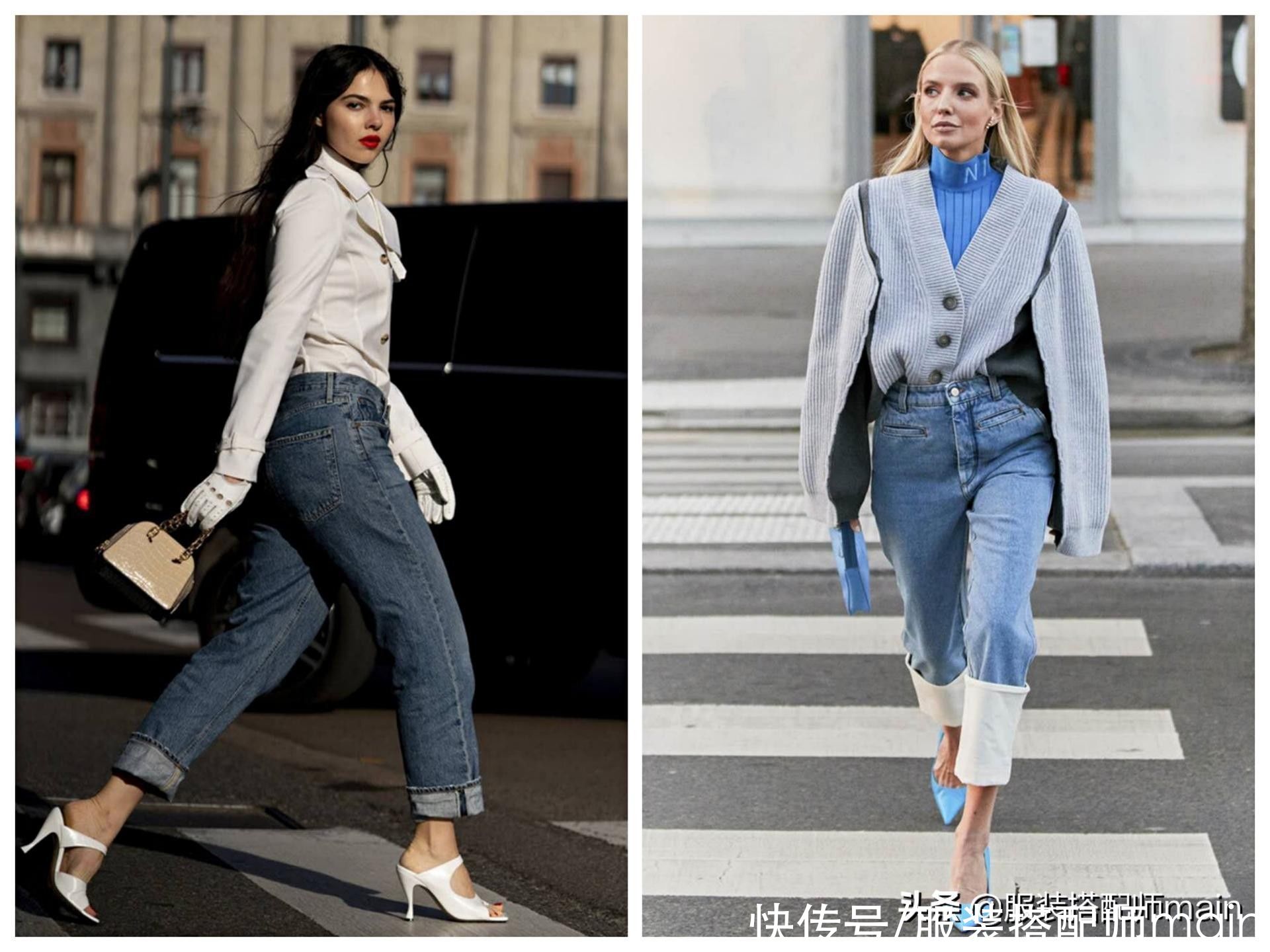 个子矮、小肚腩、腿短、臀宽、微胖，直筒牛仔裤通通帮你解决