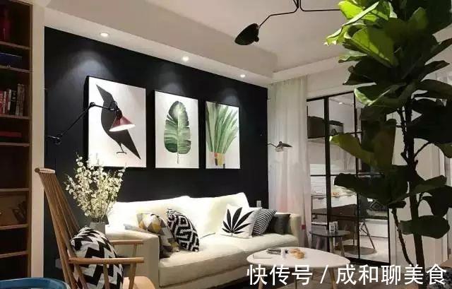 大柜|表妹的65㎡两居,客厅隔出书房,简约时尚清新,小家美得不像话!