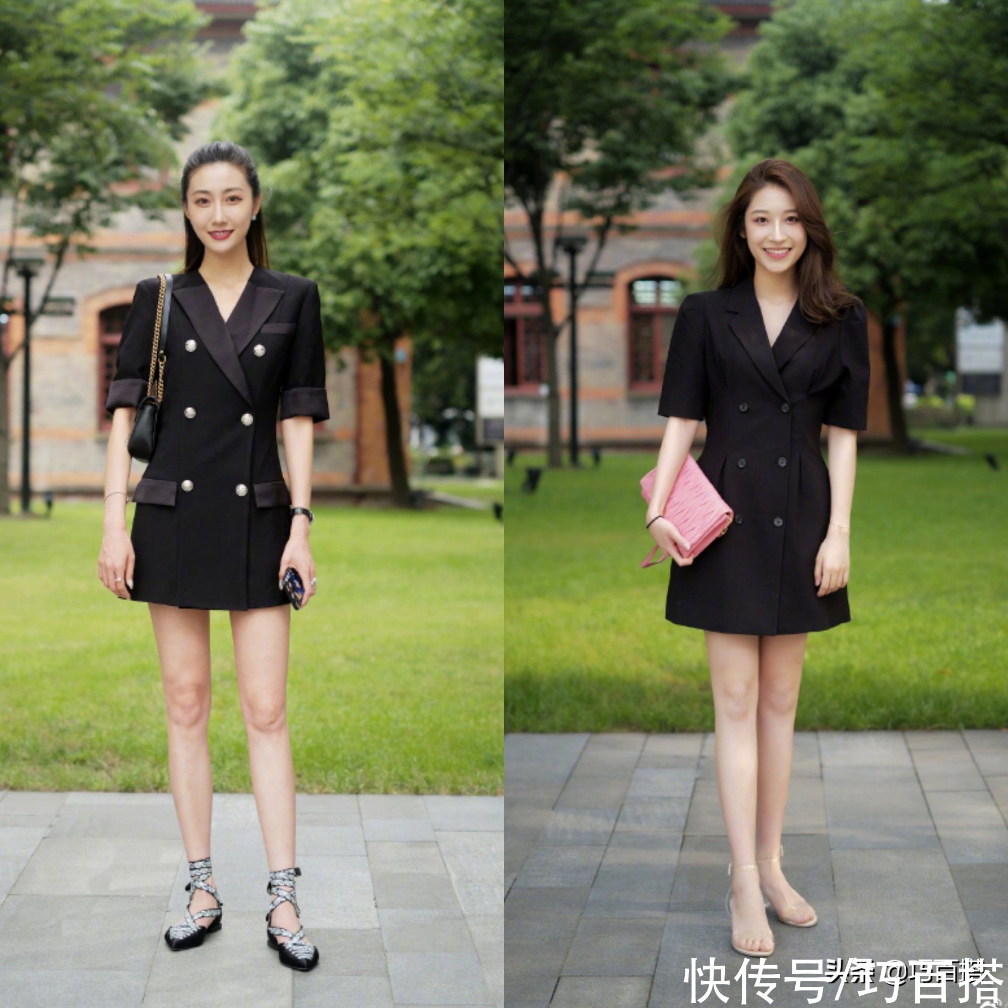 连衣裙|还在选择花花绿绿的连衣裙吗？别傻了姐妹们，今年流行纯黑色