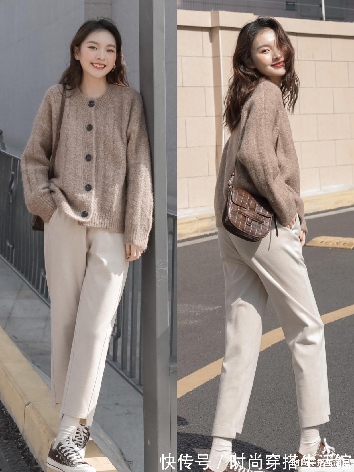 紧身裤 忽然发现,今年火了一种裤子:叫“加绒裤”,时髦保暖,谁穿谁美
