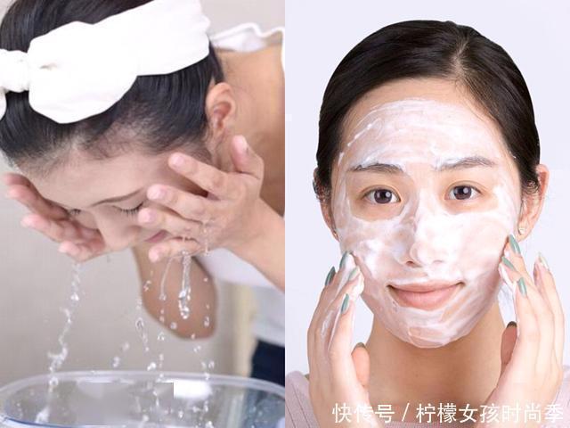 “清水洗脸”和“洗面奶洗脸”哪个更好?皮肤差距,很多人不知道