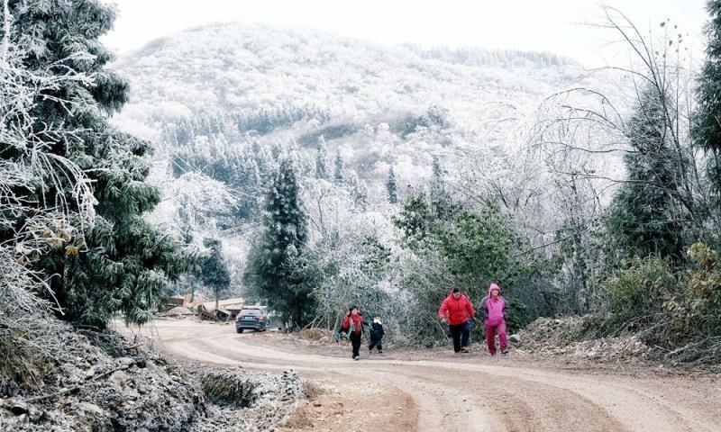 打卡|美翻了！贵阳云雾“冰雪世界”成网红打卡地