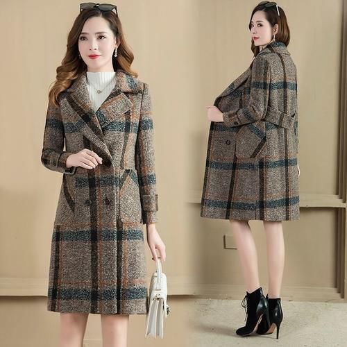 阔腿裤|小个子女人不要总是穿阔腿裤！大衣这么搭，时尚又优雅