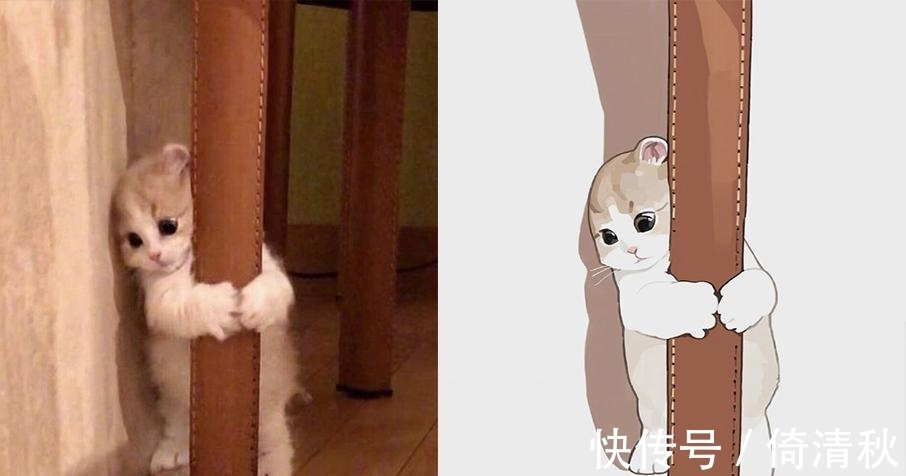 二次元|现实里的喵星人这么可爱,当画师将它们变成二次元后,更萌呆了
